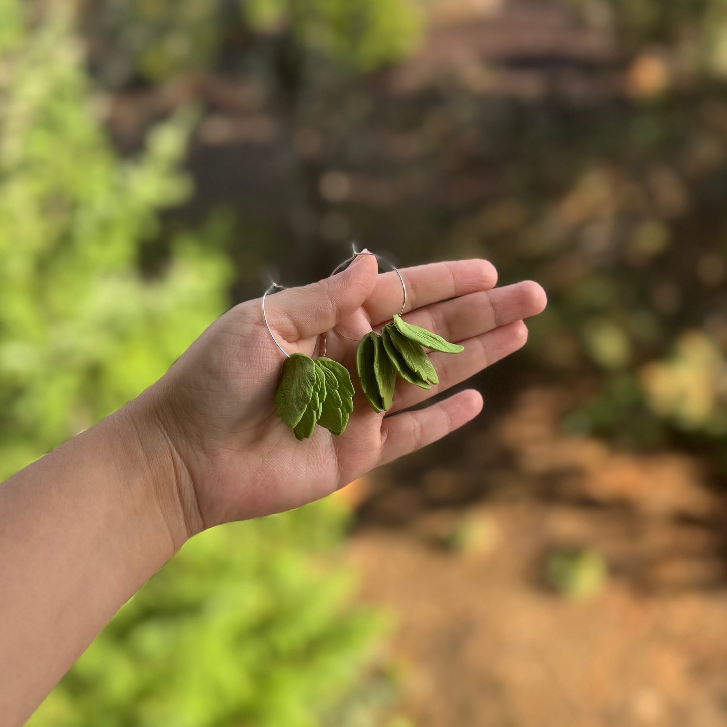 Leaf Hoops