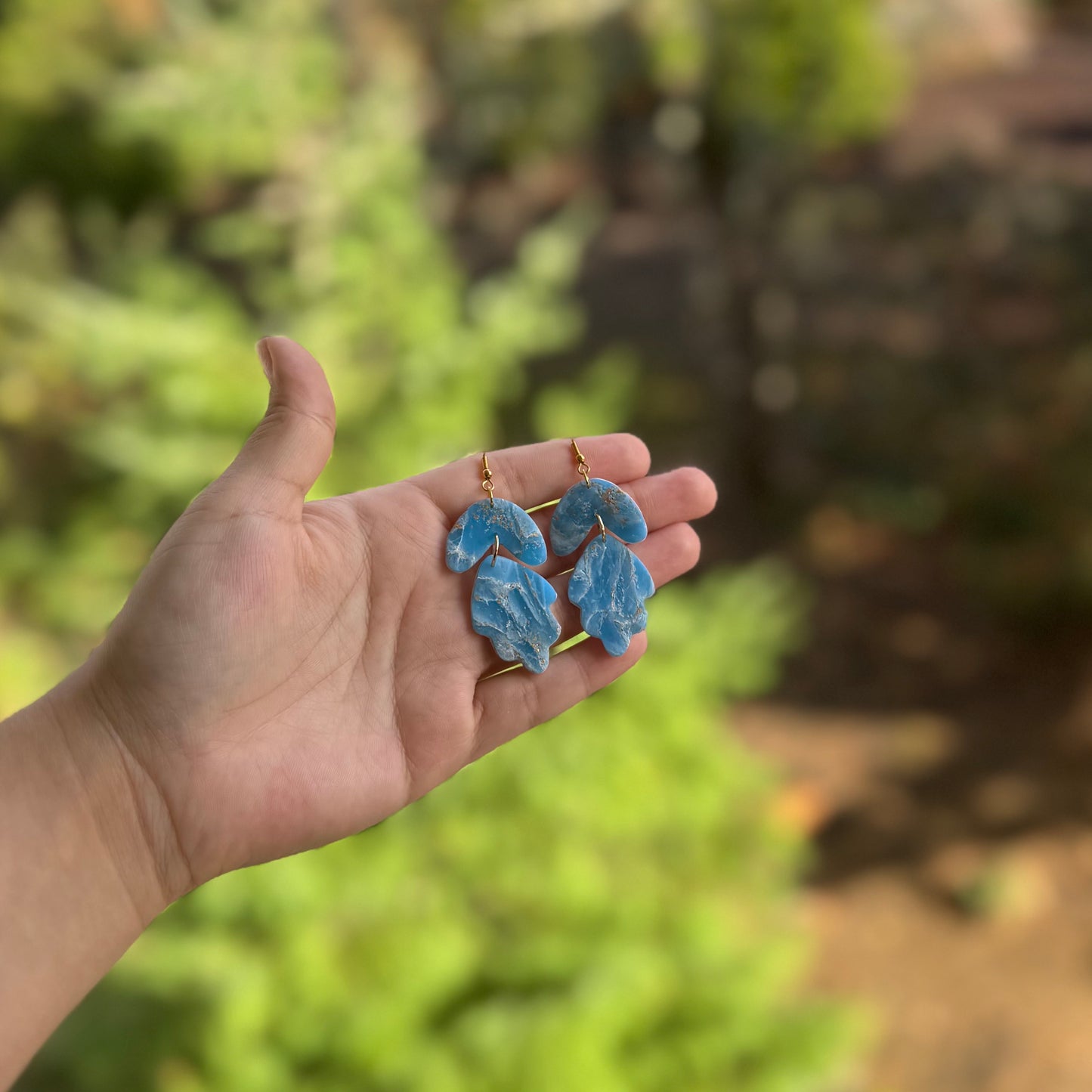 Ocean Themed Dangle Earrings