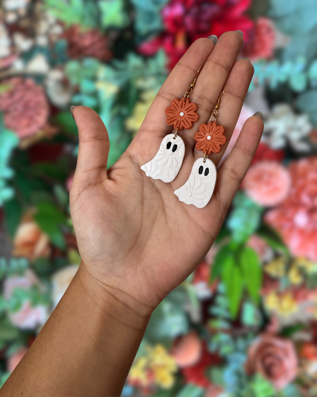 Mexican Ghost with Flower