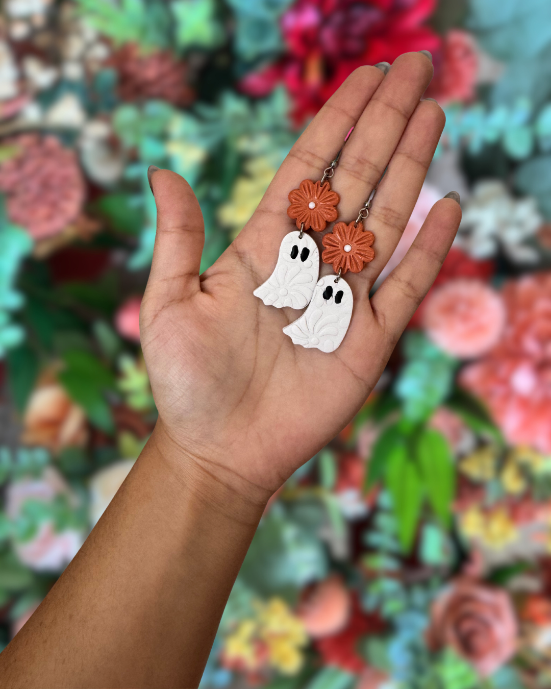 Mexican Ghost with Flower