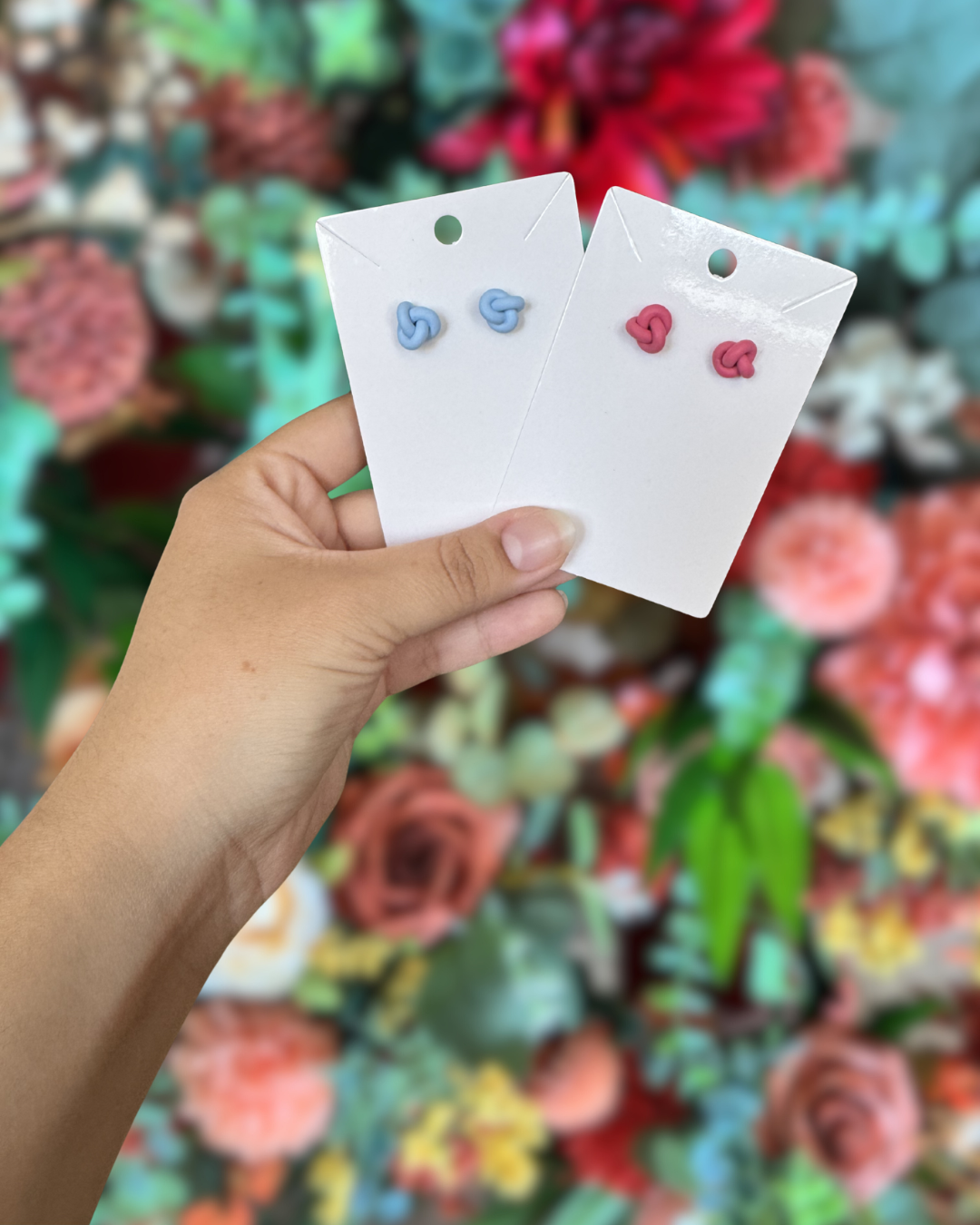 Dainty Knotted Studs