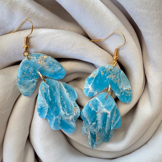 Ocean Themed Dangle Earrings