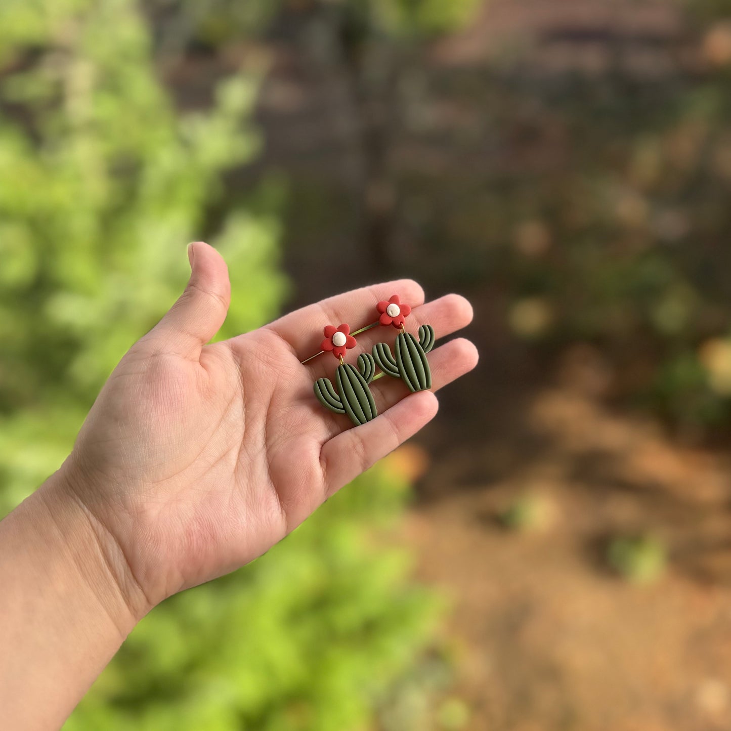 Cactus Earrings