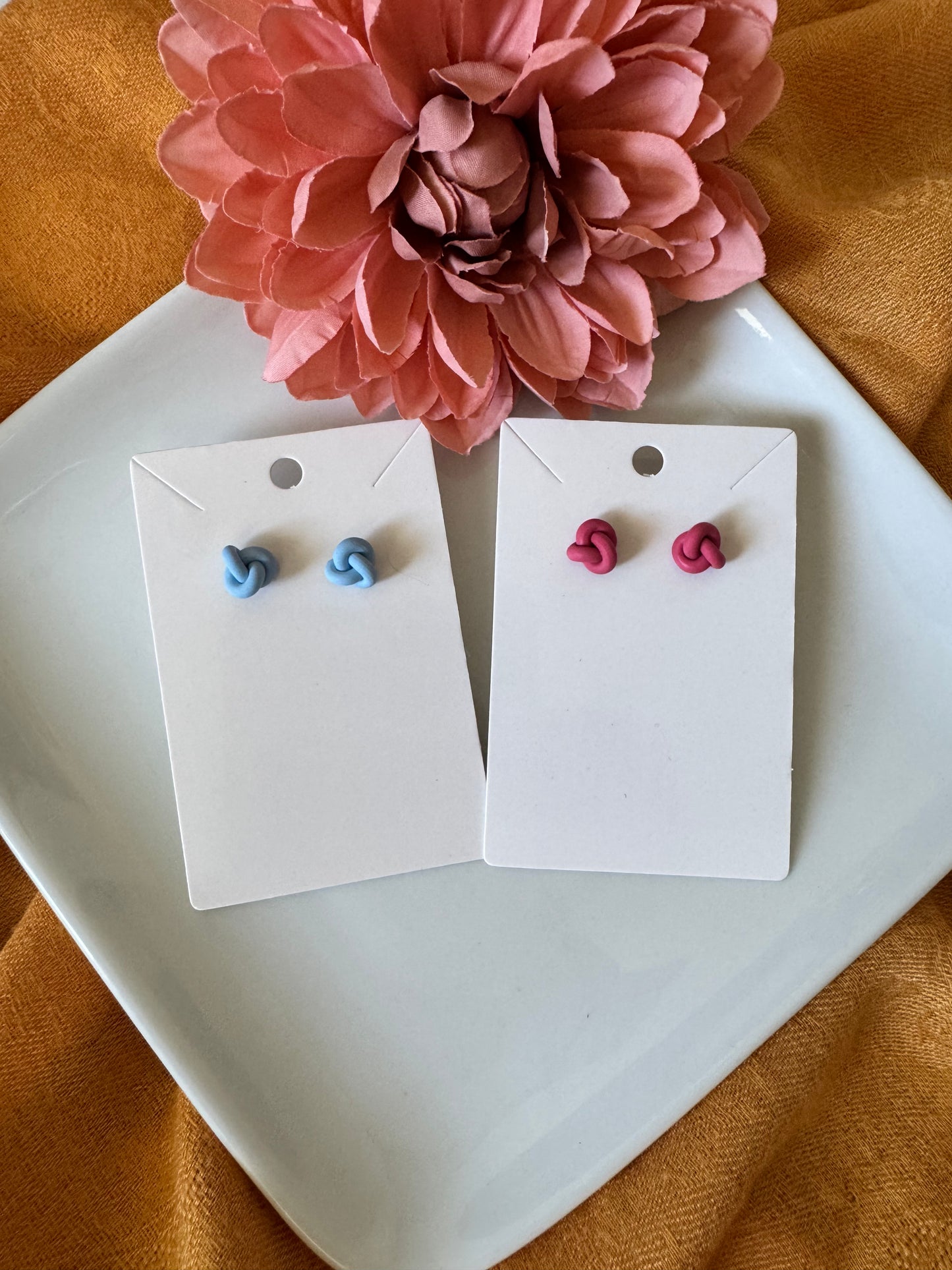 Dainty Knotted Studs